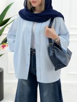 شومیز مانتویی آهو - تصویر 6