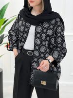 شومیز مانتویی شکوفه - تصویر 8