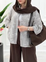 شومیز مانتویی المیرا - تصویر 4