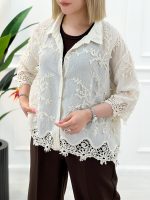 شومیز ارغوان - تصویر 3