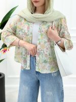 شومیز مانتویی آیسانا - تصویر 10