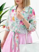 شومیز جلوگره آبرنگی - تصویر 5