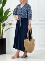 شومیز جلوگره آبرنگی - تصویر 4