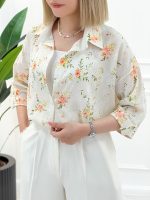 شومیز نگین دار - تصویر 7