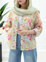 شومیز مانتویی آدلیا - تصویر 6