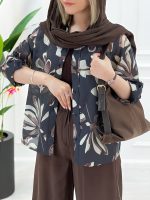 شومیز مانتویی شیلا - تصویر 6