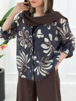 شومیز مانتویی شیلا - تصویر 7
