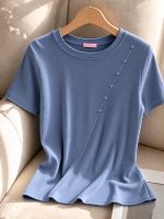 تیشرت یقه گرد آزاده - تصویر 9