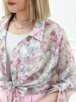 شومیز گره‌ای ترانه - تصویر 4