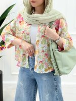 شومیز مانتویی آیسانا - تصویر 3