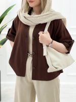 شومیز کوتاه مرجان