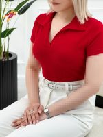 تیشرت یقه‌دار شکاری - تصویر 17