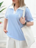 تیشرت یقه‌دار مهرسا
