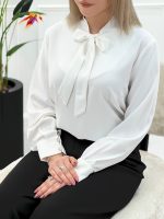 شومیز مجلسی کراواتی