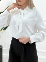 شومیز مجلسی کراواتی - تصویر 3