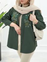 مانتو کتان سلین